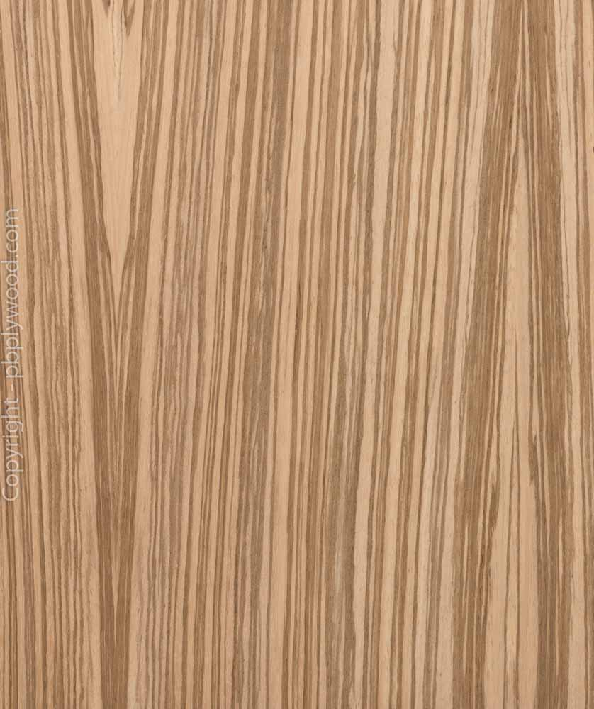 Zebrano Veneered Hardwood Plywood Peter Benson Plywood Ltd